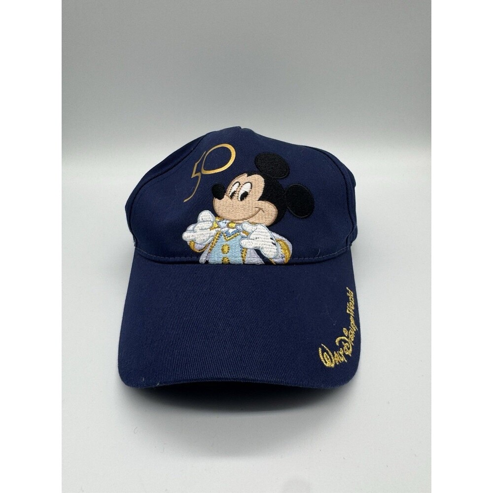 Walt Disney World Parks Youth Hat Mickey 50th Anniversary  Baseball Hat Cap
